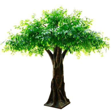 Välitöödeldud kunstlik puu puu