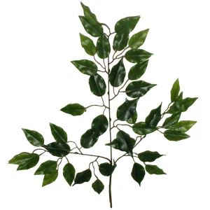 Hulgi Kunstlik Siid Ficus Lehed