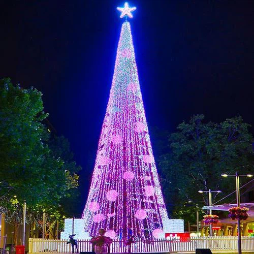 10m RGB Animated Majestic Mountain Pine Christmas Tree