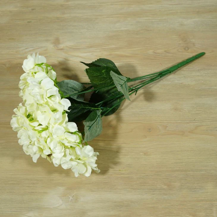 Silk Hydrangea Bush Table Centerpieces